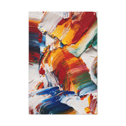 Bold Multicolor Abstract Brushstroke Wall Art & Canvas Print