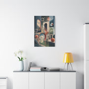 Surreal Geometric Portal Landscape Wall Art & Canvas Print
