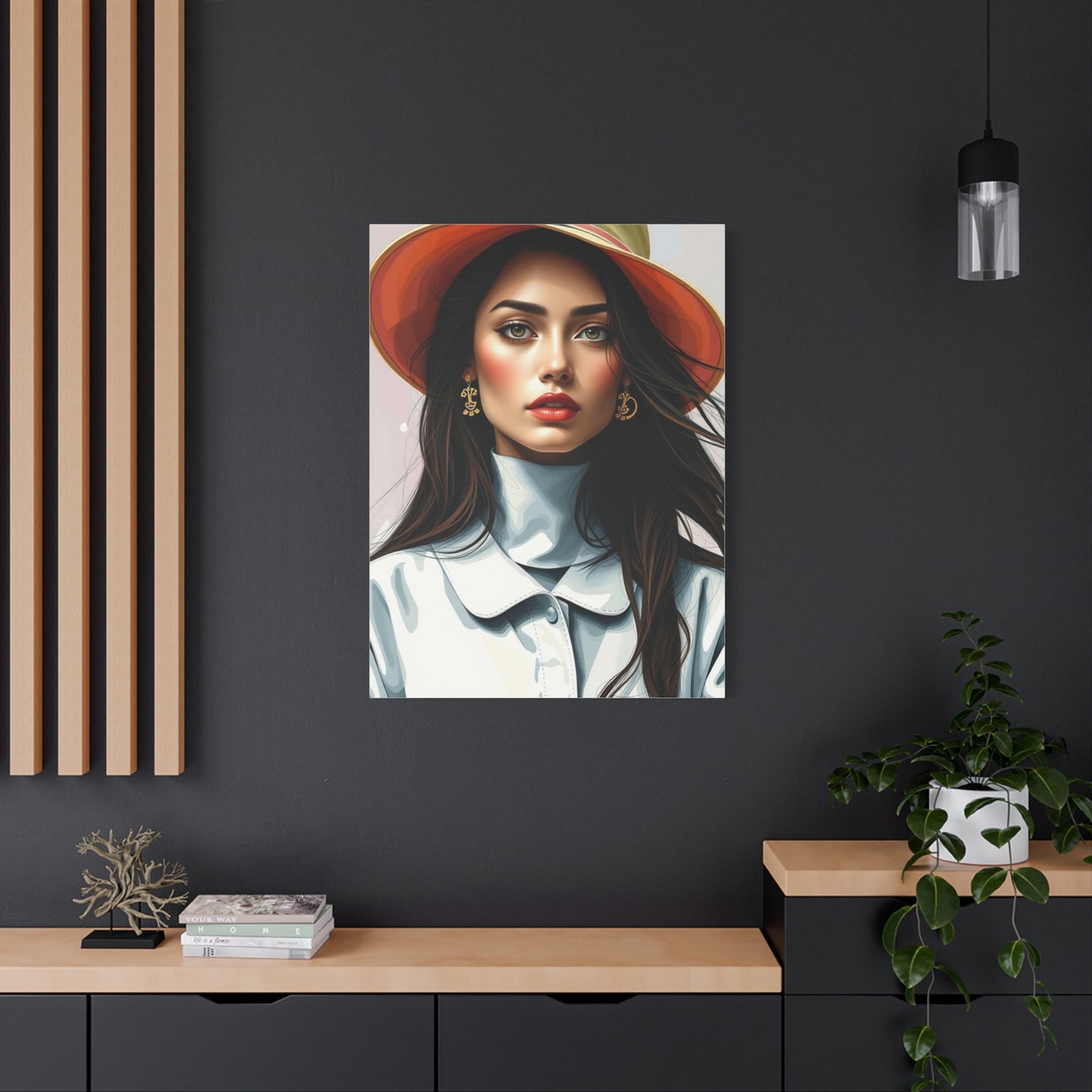 Vision Fashion Illustration & Drawings Art Art Wall Art & Canvas Print