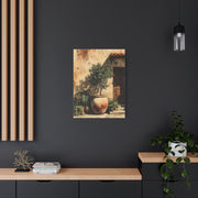 Mediterranean Olive Tree Entrance Wall Art & Canvas Print