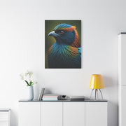 Vibrant Jewel-Toned Bird Portrait Wall Art & Canvas Prints