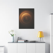 Amber Vortex Spiral Wall Art & Canvas Prints