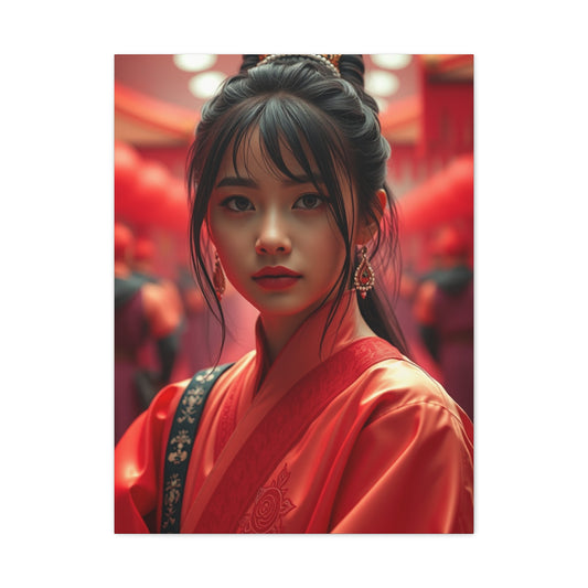 Red Art Premium Canvas 19 Wall Art & Canvas Print