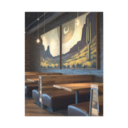 Desert Western Landscape Restaurant Wall Art & Canvas Print