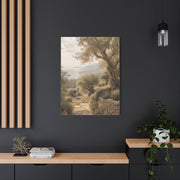 Olive Grove Coastal Serenity Wall Art & Canvas Print
