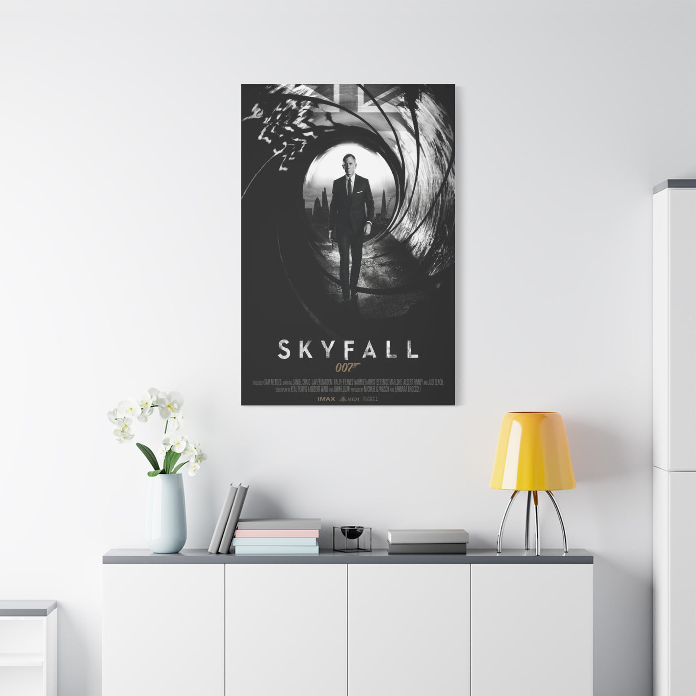 Skyfall Movie Poster Wall Art & Canvas Print