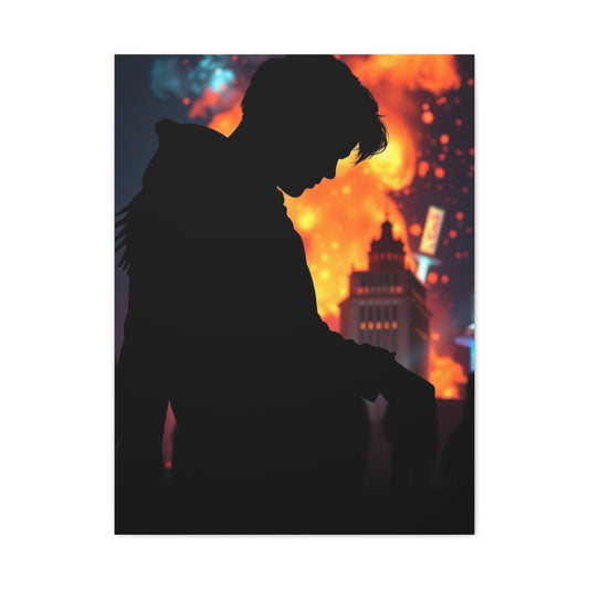 Silhouettes Art Supreme Canvas Wall Art & Canvas Print