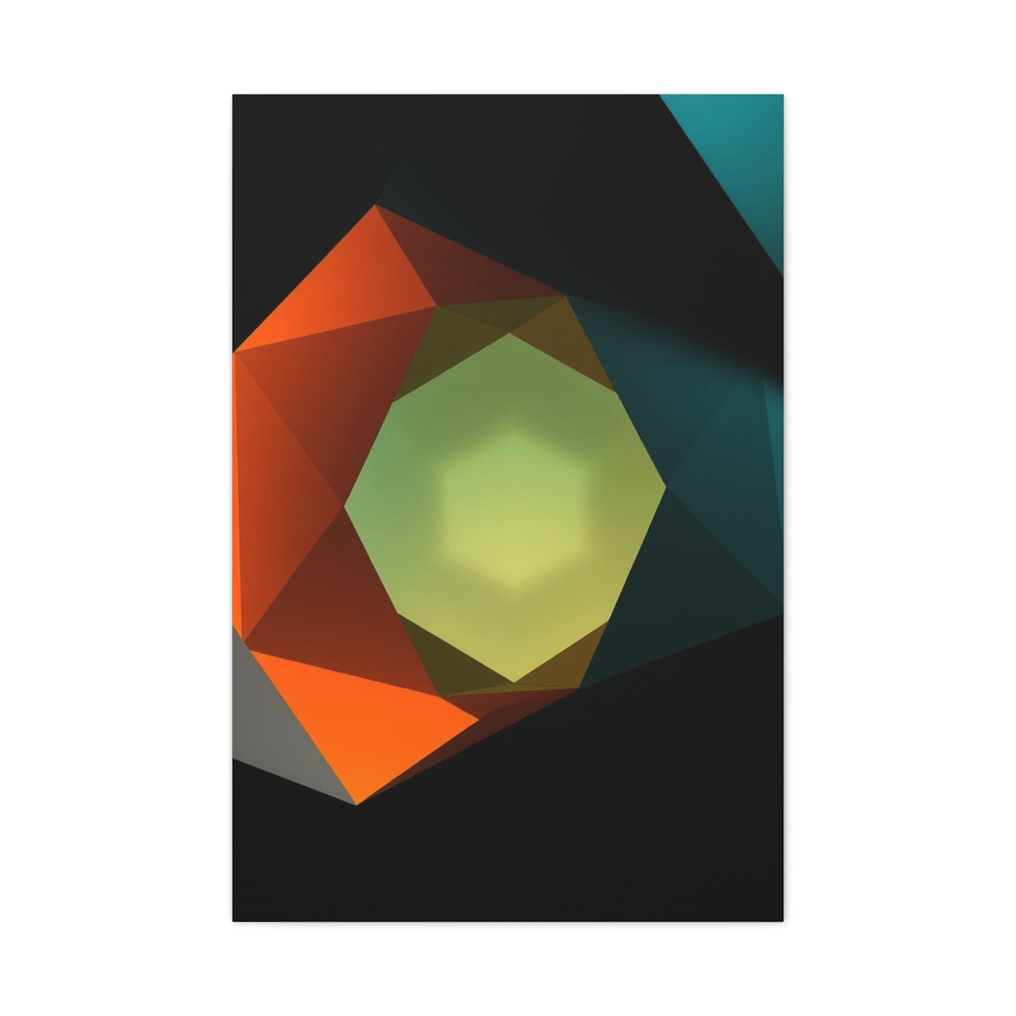 Geometric Zenith Artwork Wall Art & Canvas Print