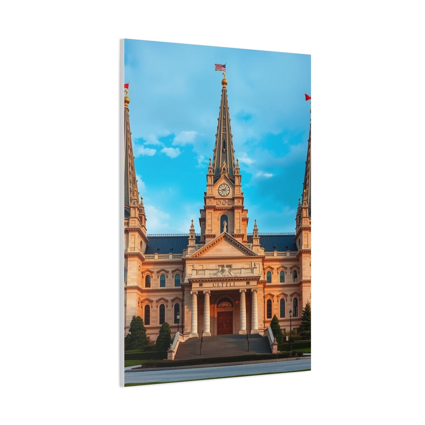 The LDS Temple Art Supreme Canvas Wall Art & Canvas Print