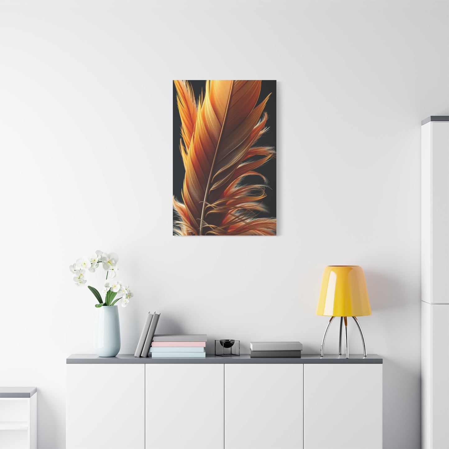 Masterpiece Feather Art Vision Wall Art & Canvas Print