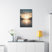 Sunrise Reflection Over Tranquil Waters Wall Art & Canvas Prints
