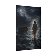 Jesus Walking on Water Scripture Wall Art & Canvas Print