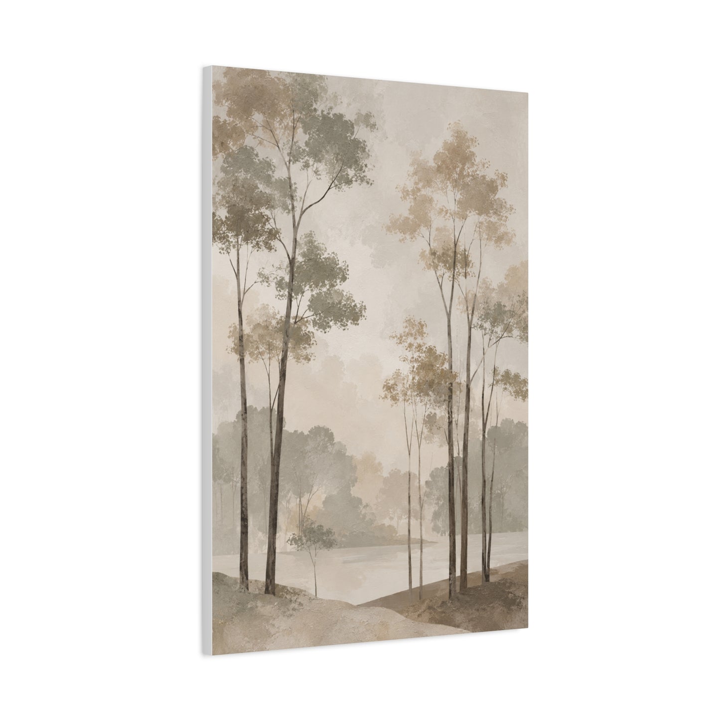 Japandi Minimal Tree Landscape Trees Wall Art & Canvas Print