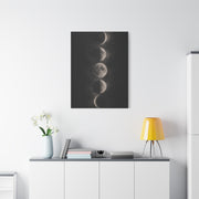 Moon Phase Minimal Celestial Wall Art & Canvas Print
