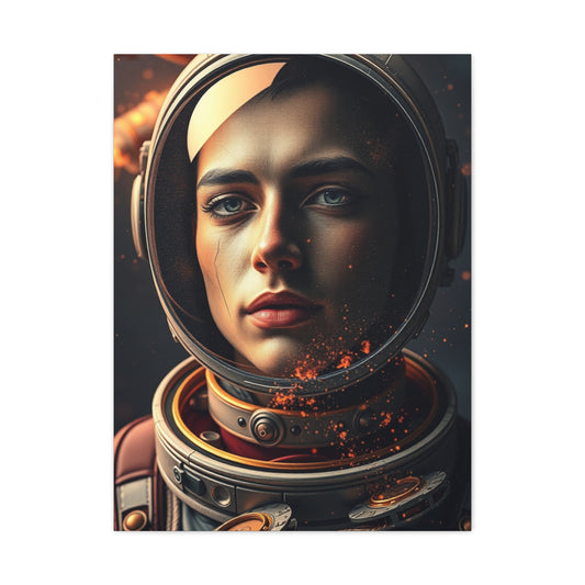 Galactic Luminosity Canvas Wall Art & Canvas Print