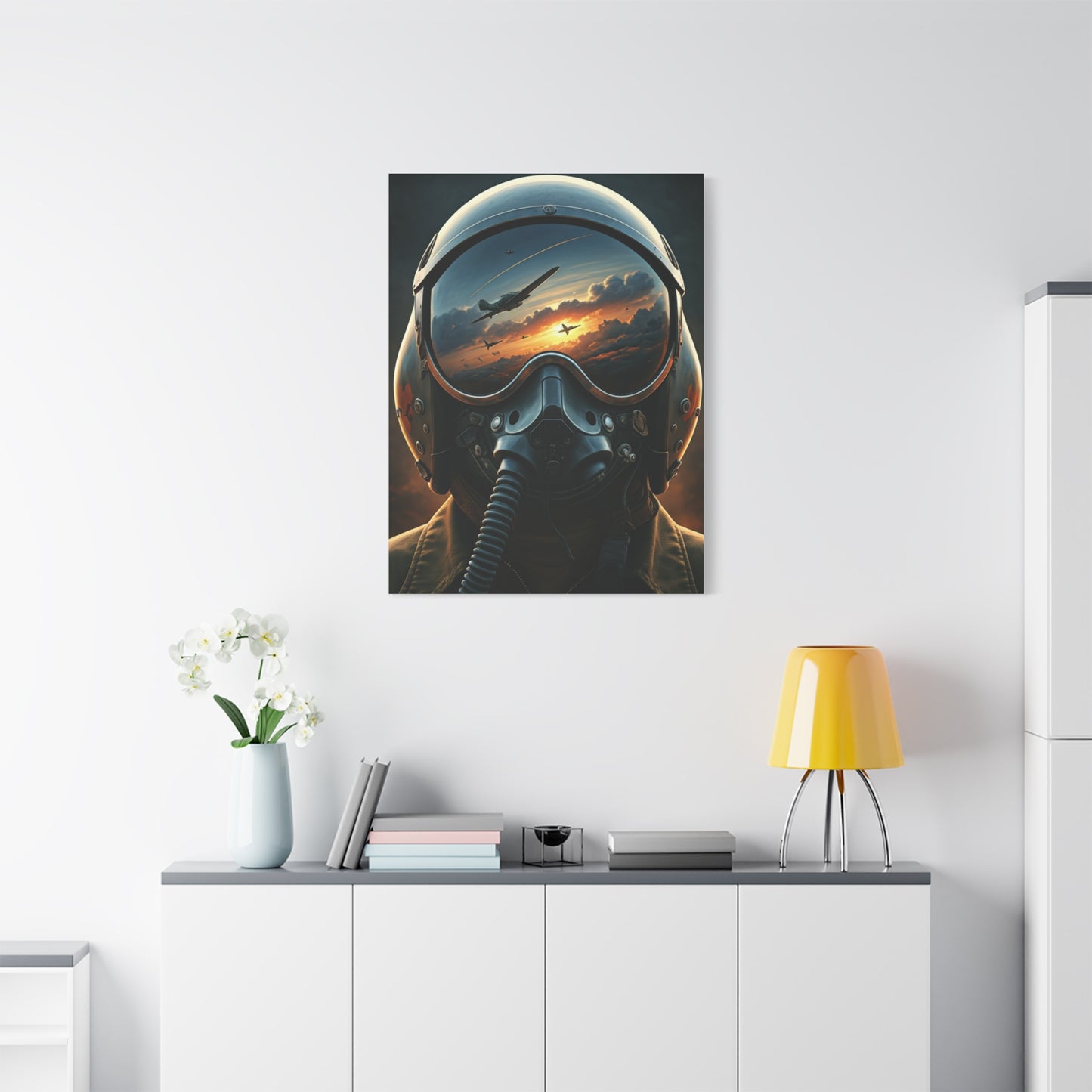 Aviator Reflection Horizon Wall Art & Canvas Prints