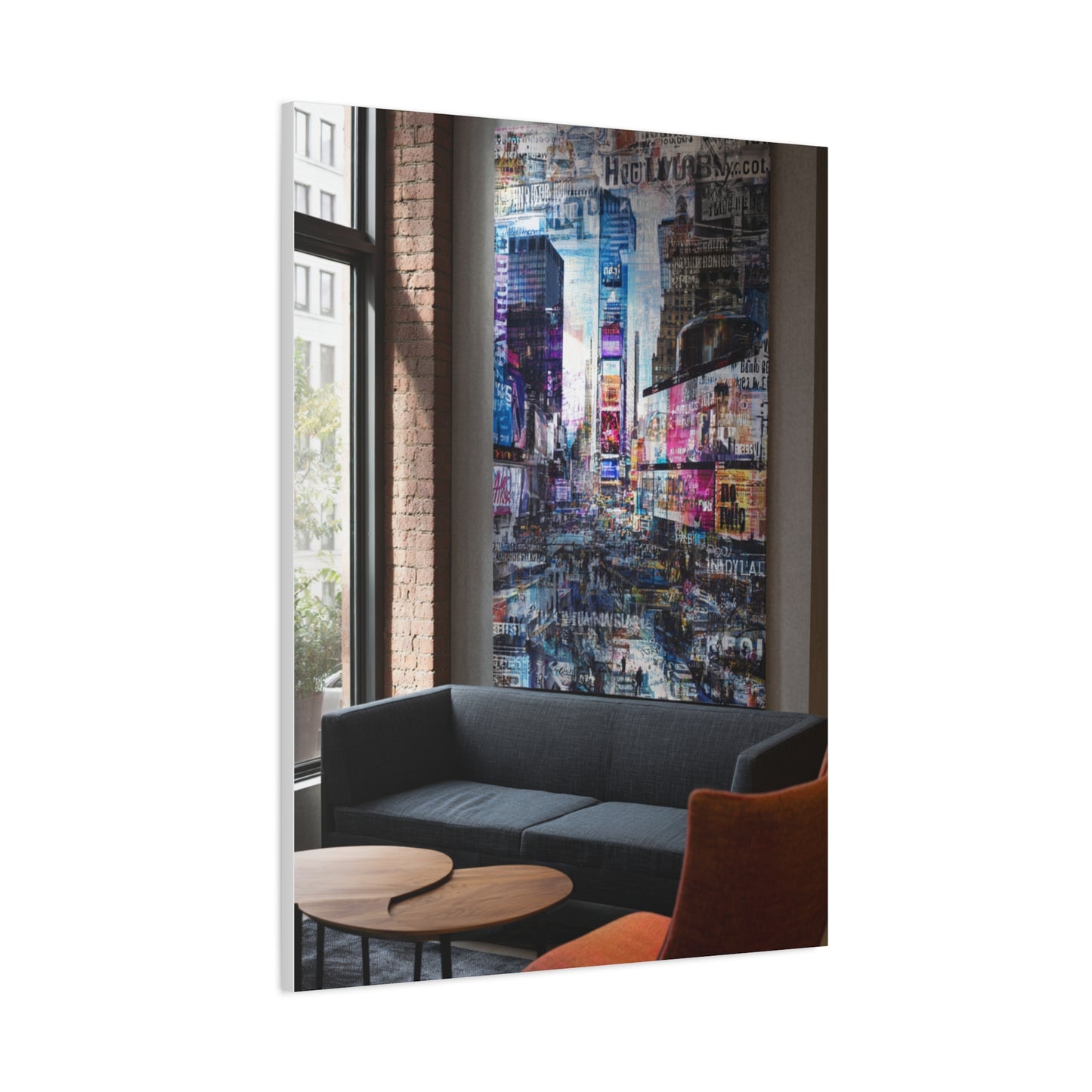 City And Culture Collage Artwork Wall Art & Canvas Print