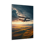 Sunset Passage Above Rolling Valleys Wall Art & Canvas Prints