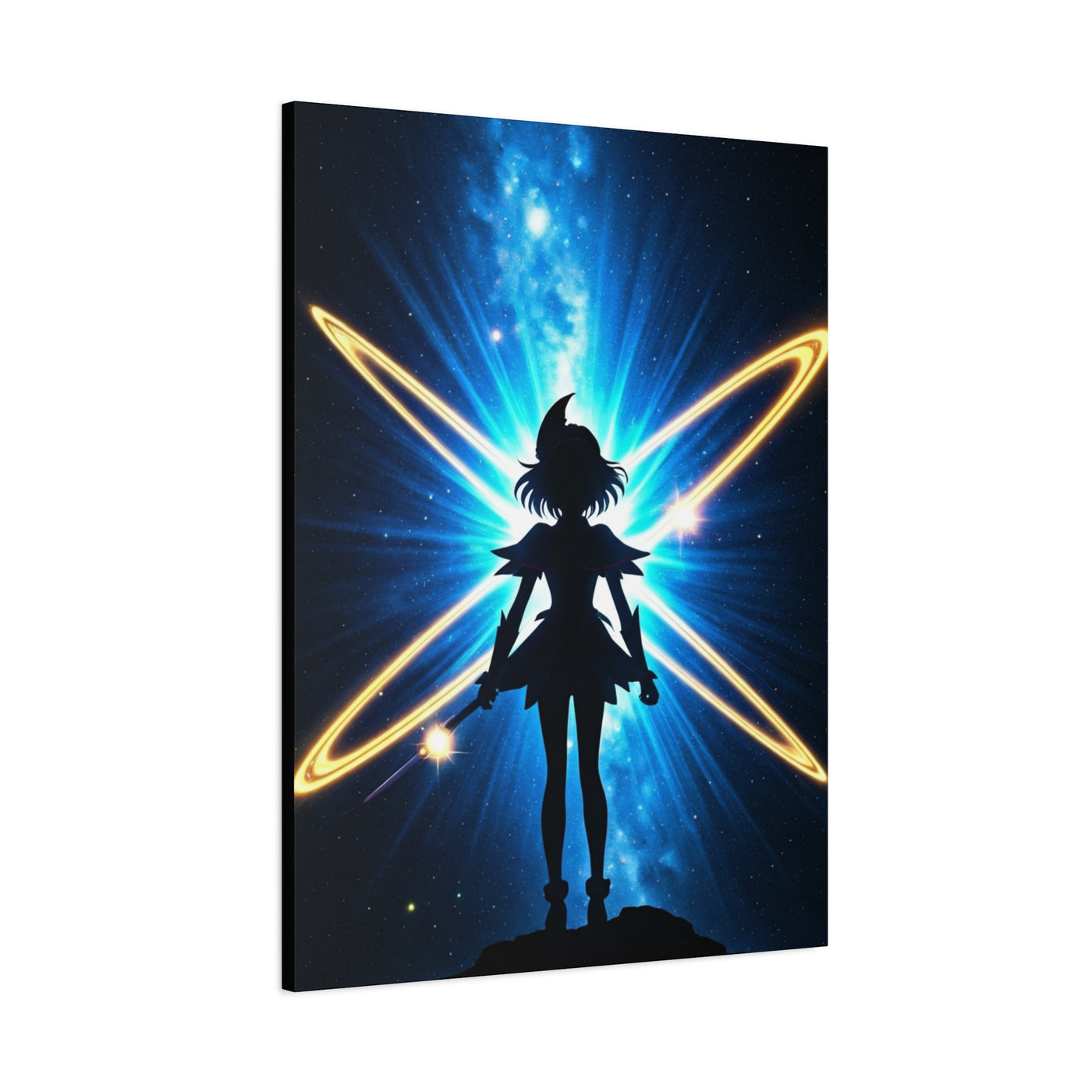 Celestial Starbound Warrior Wall Art & Canvas Prints