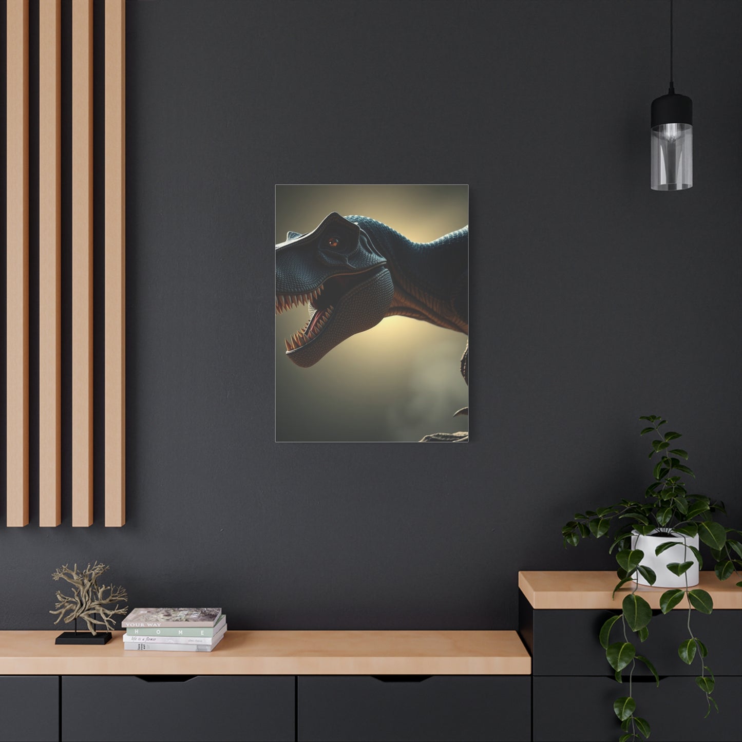 Masterpiece Tyrannosaurus Rex Art Vision Wall Art & Canvas Print
