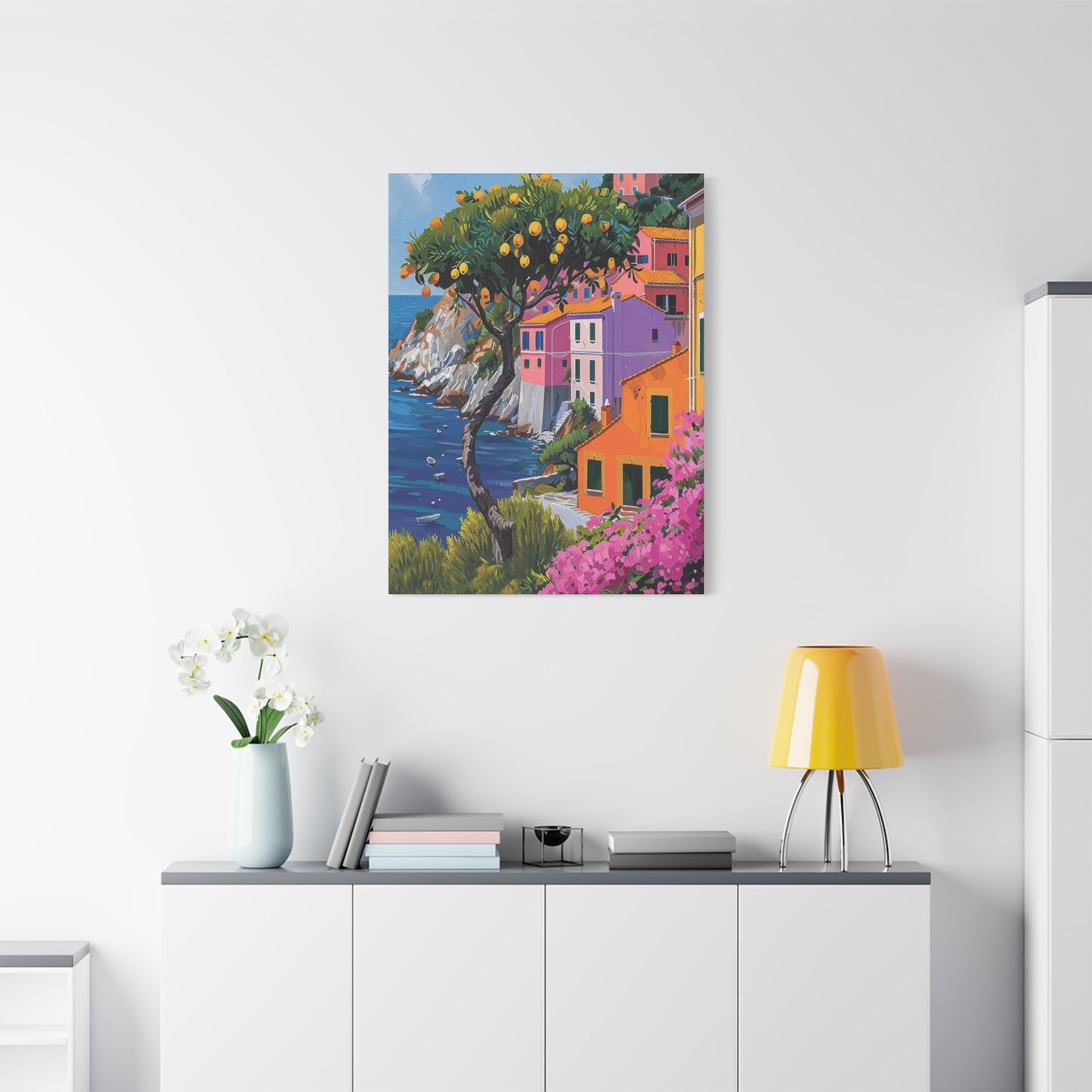 Amalfi Coast Lemon Tree Italy Wall Art & Canvas Prints