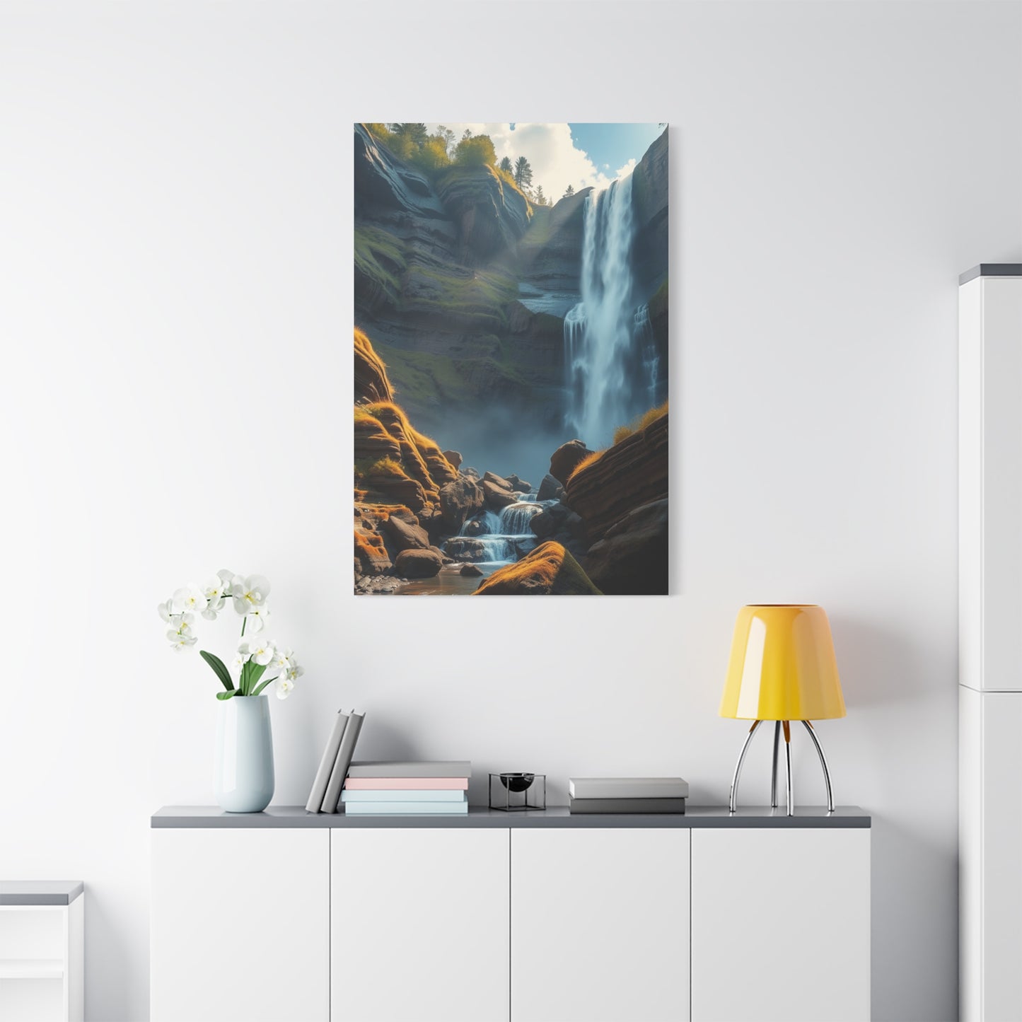 Sculpted Rapids Canvas Art Wall Art & Canvas Print