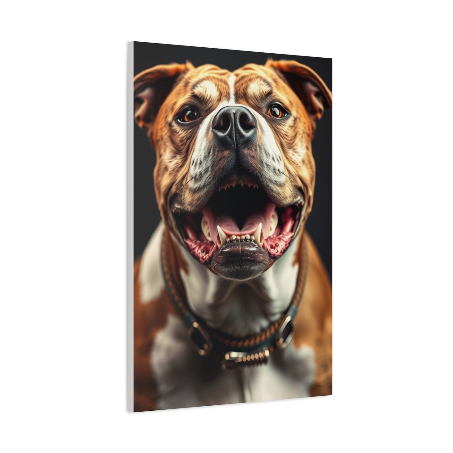 Pit Bull Art Supreme Canvas Wall Art & Canvas Print