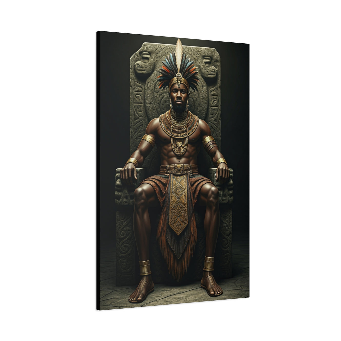 Throne of the Tribal King Wall Art & Canvas Prints