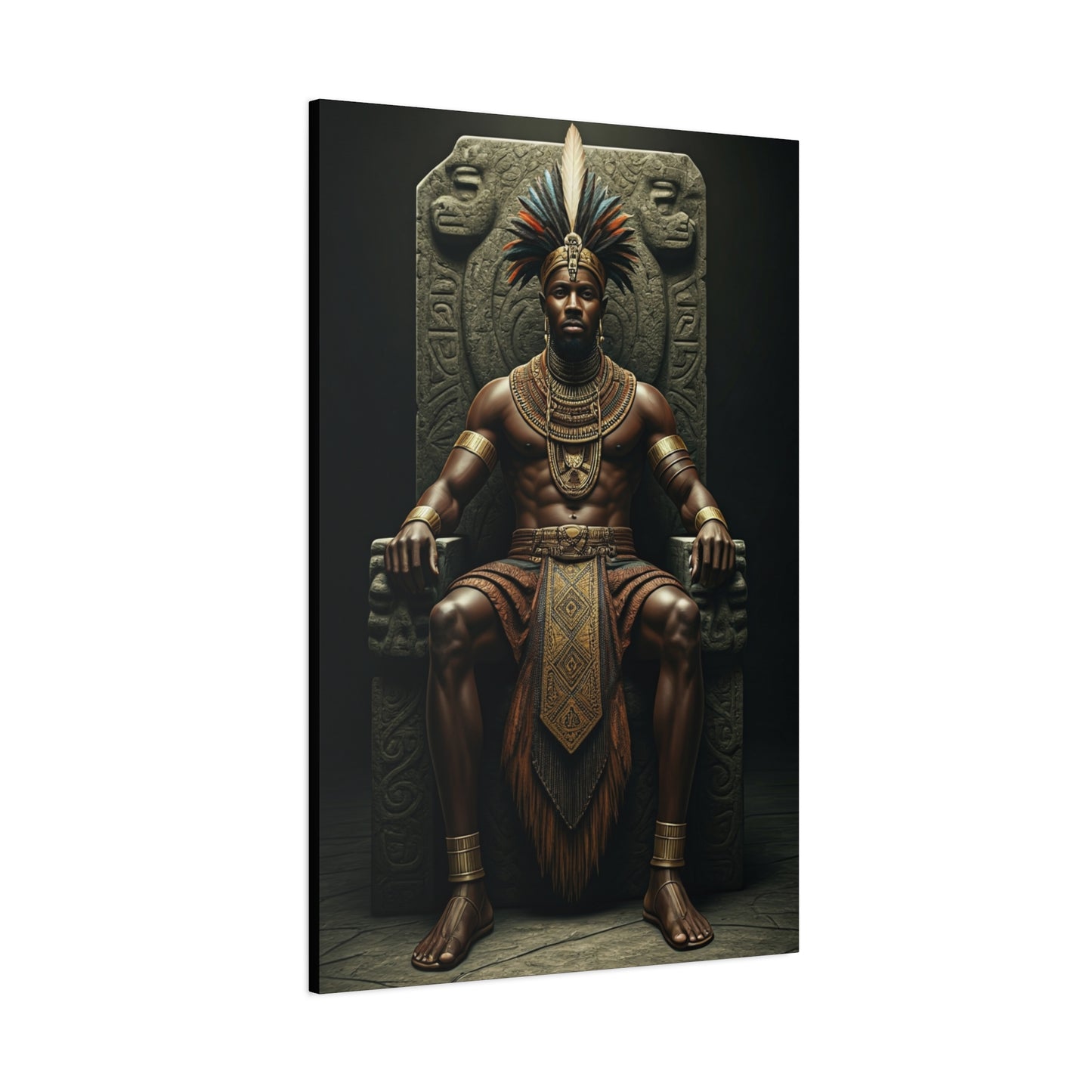 Throne of the Tribal King Wall Art & Canvas Prints