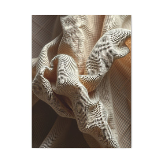 Supreme Taupe, Linen, and Gray Art Beautiful Collection Wall Art & Canvas Print