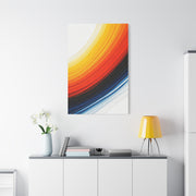 Warm Arc Gradient Abstract Wall Art & Canvas Prints