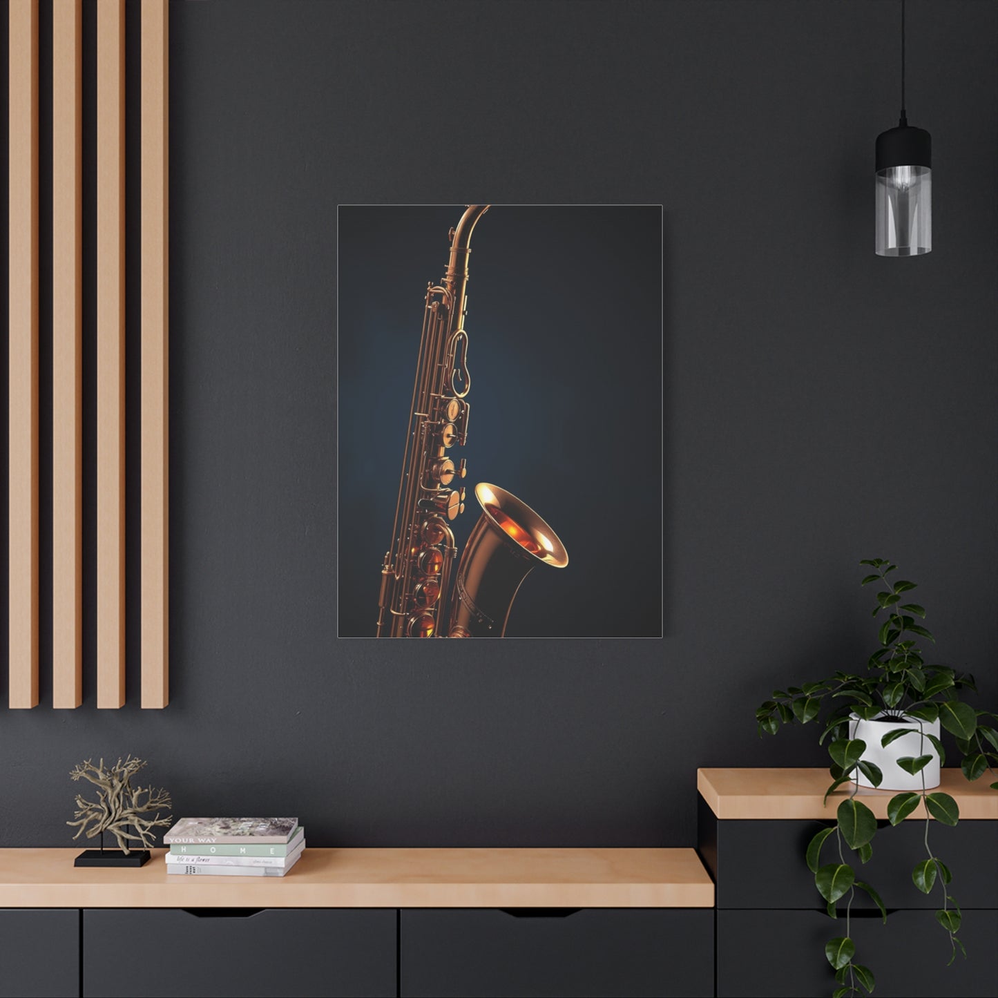 Saxophone Art Canvas Art 1 Wall Art & Canvas Print