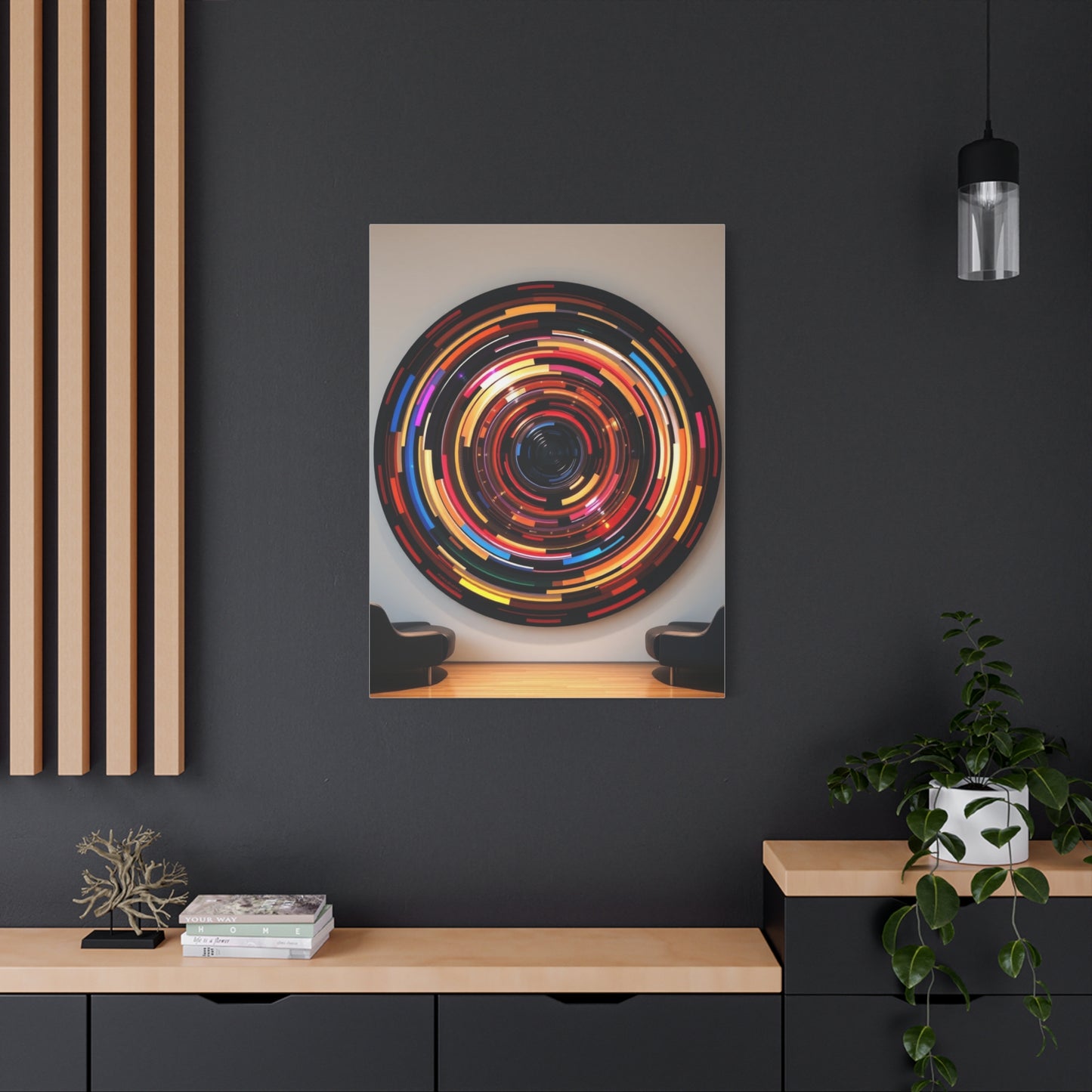 Supreme Circular Abstract Art Beautiful Collection Wall Art & Canvas Print