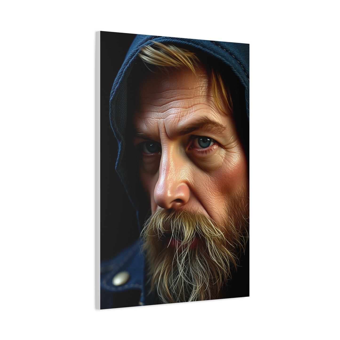 Denim and Leather Art Supreme Canvas Wall Art & Canvas Print