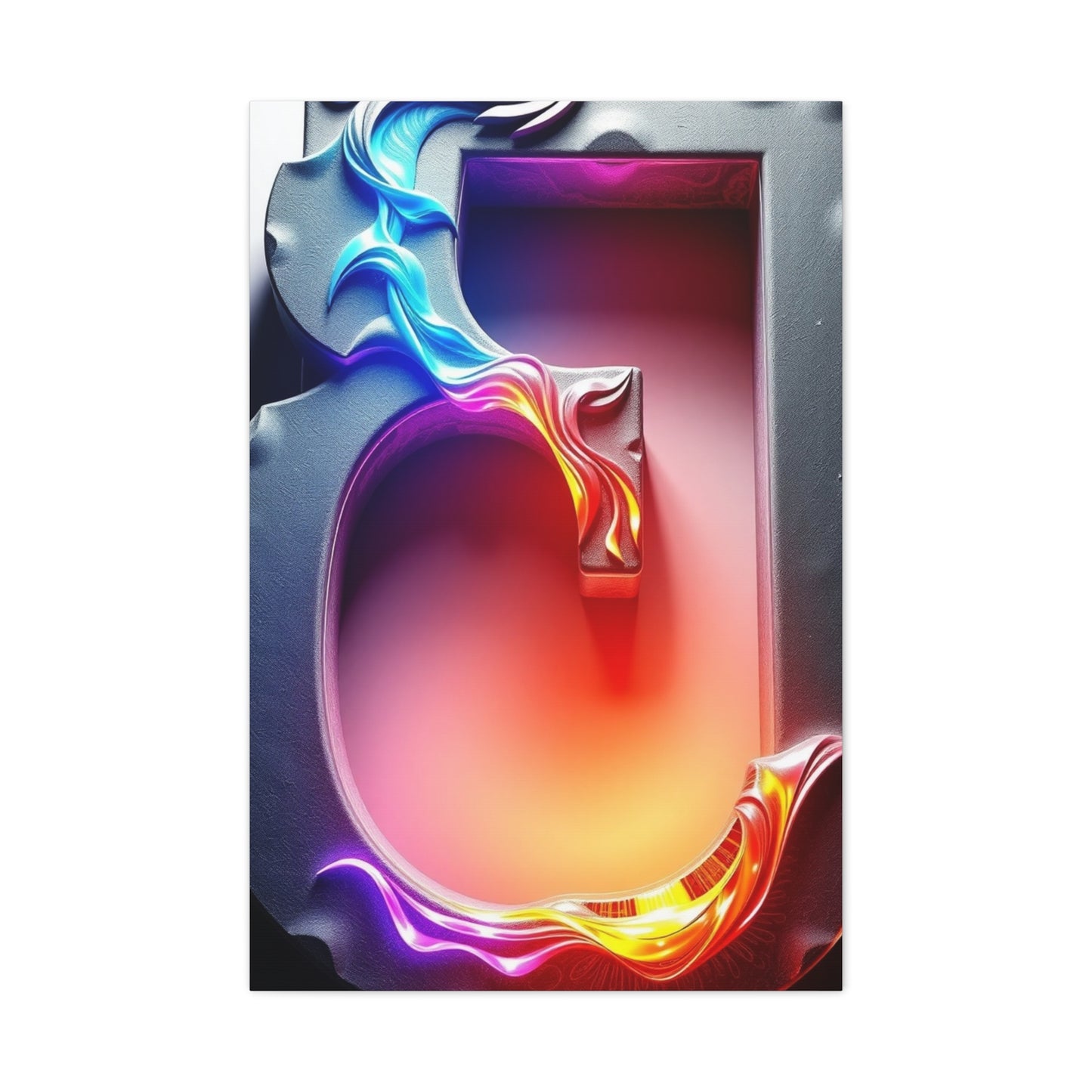 Supreme The Letter E - Art Beautiful Collection Wall Art & Canvas Print