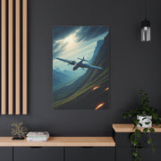 Canyon Strike Fighter Mission Wall Art & Canvas Prints