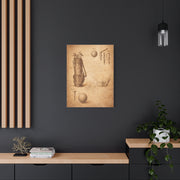 Vintage Golf Equipment Patent Study Wall Art & Canvas Print