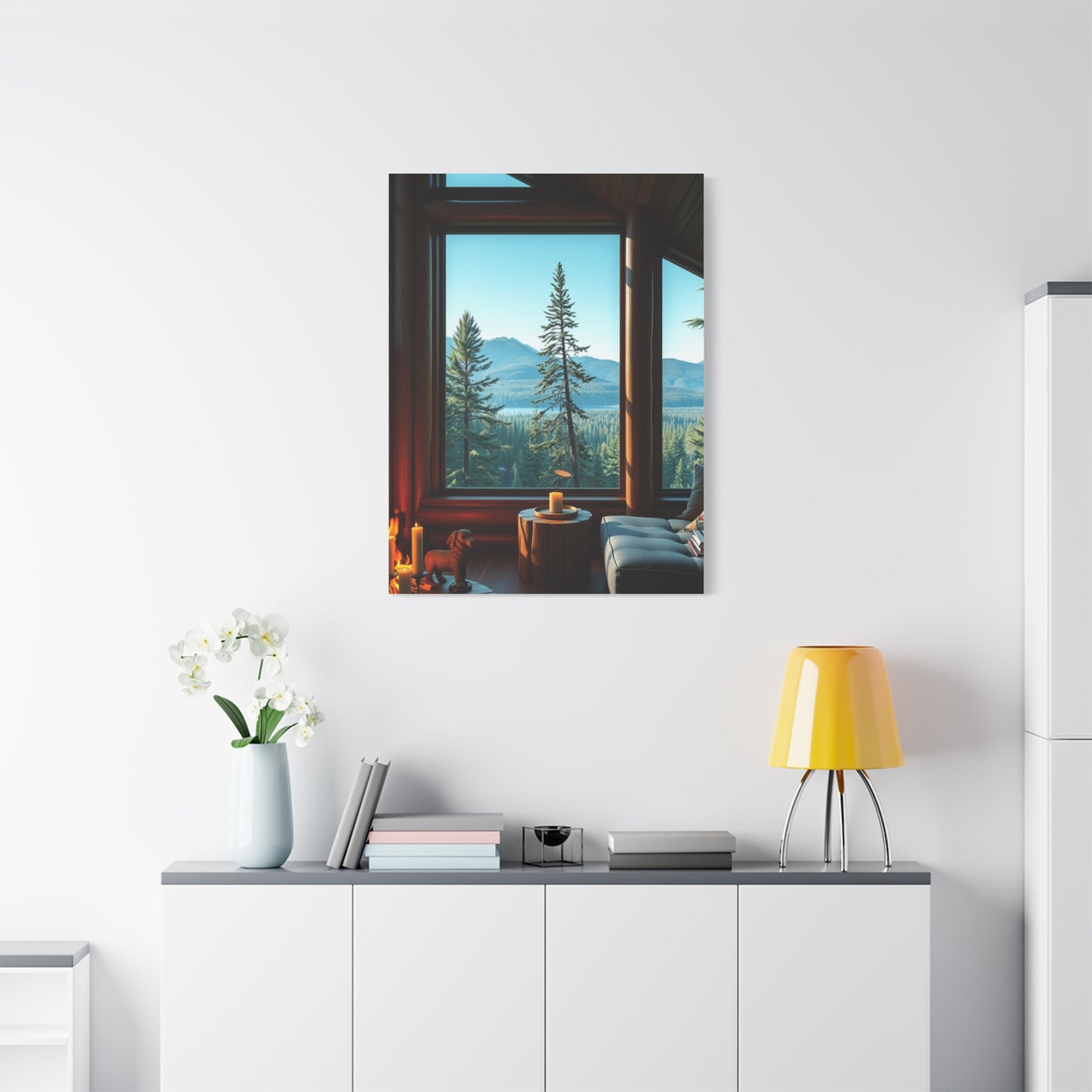 Cabin & Lodge Decor Art Luxury Canvas Wall Art & Canvas Print