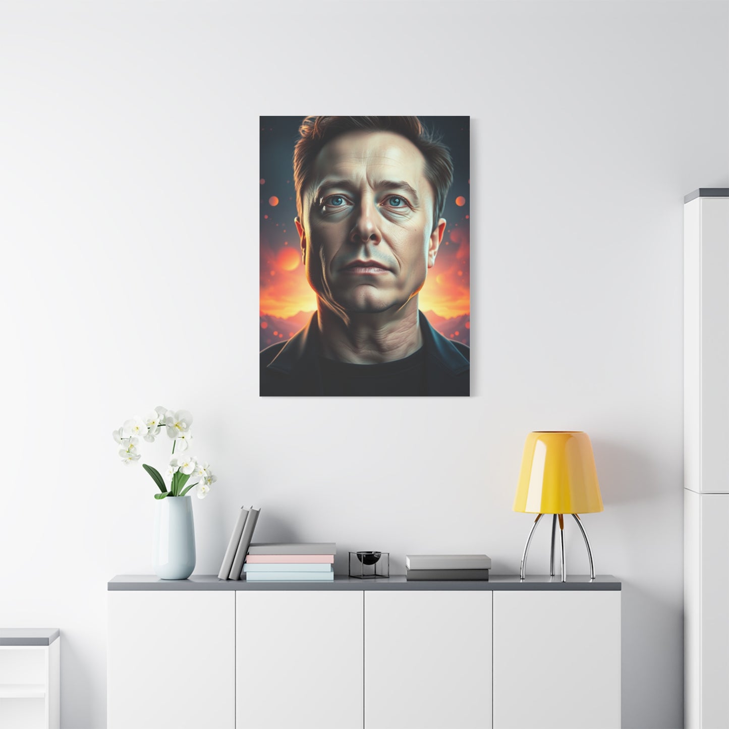 Elon Musk Art Refined Canvas Wall Art & Canvas Print