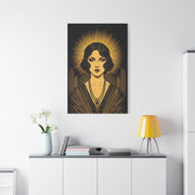 Radiant Deco Icon Woman Wall Art & Canvas Prints