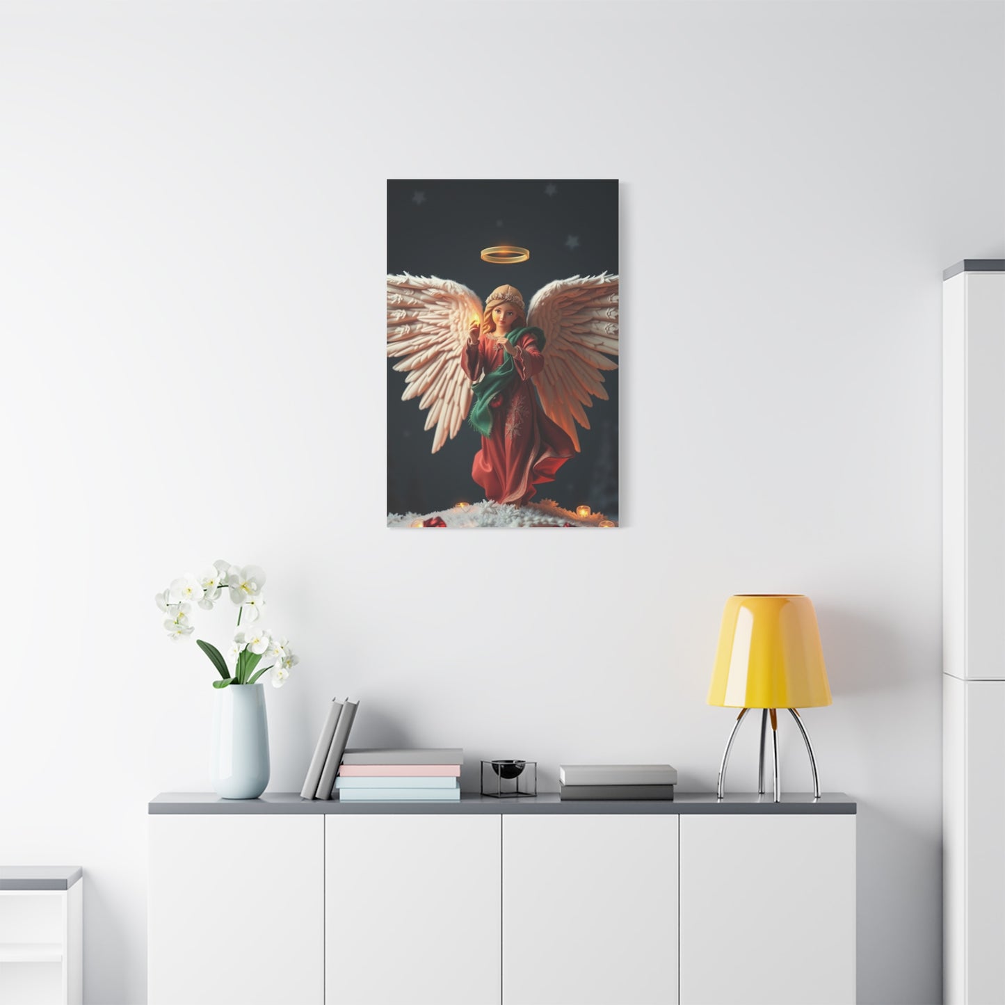 Christmas Angel Art Supreme Gallery Wall Art & Canvas Print