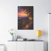 Song of Solomon Vineyard Dusk Scripture Wall Art & Canvas Print