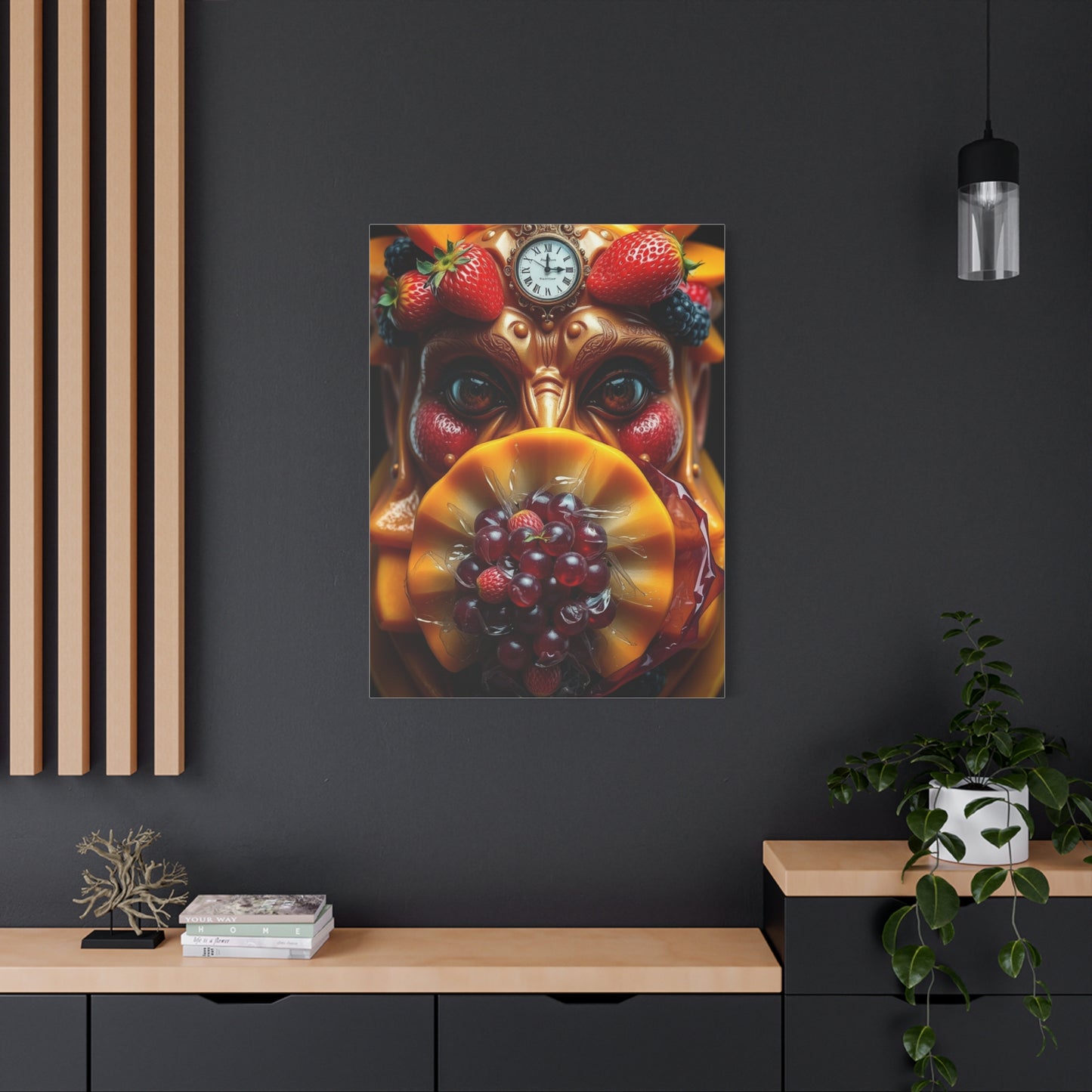 Gourmet Harvest Elegance wall art & canvas print