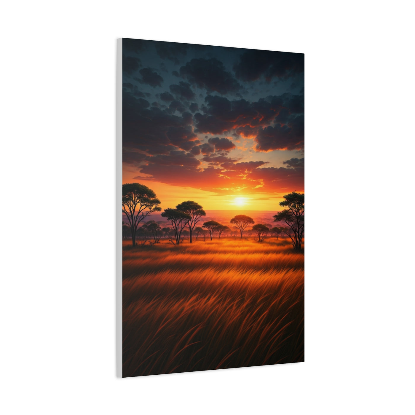 Firelight Savanna Evening Wall Art & Canvas Prints