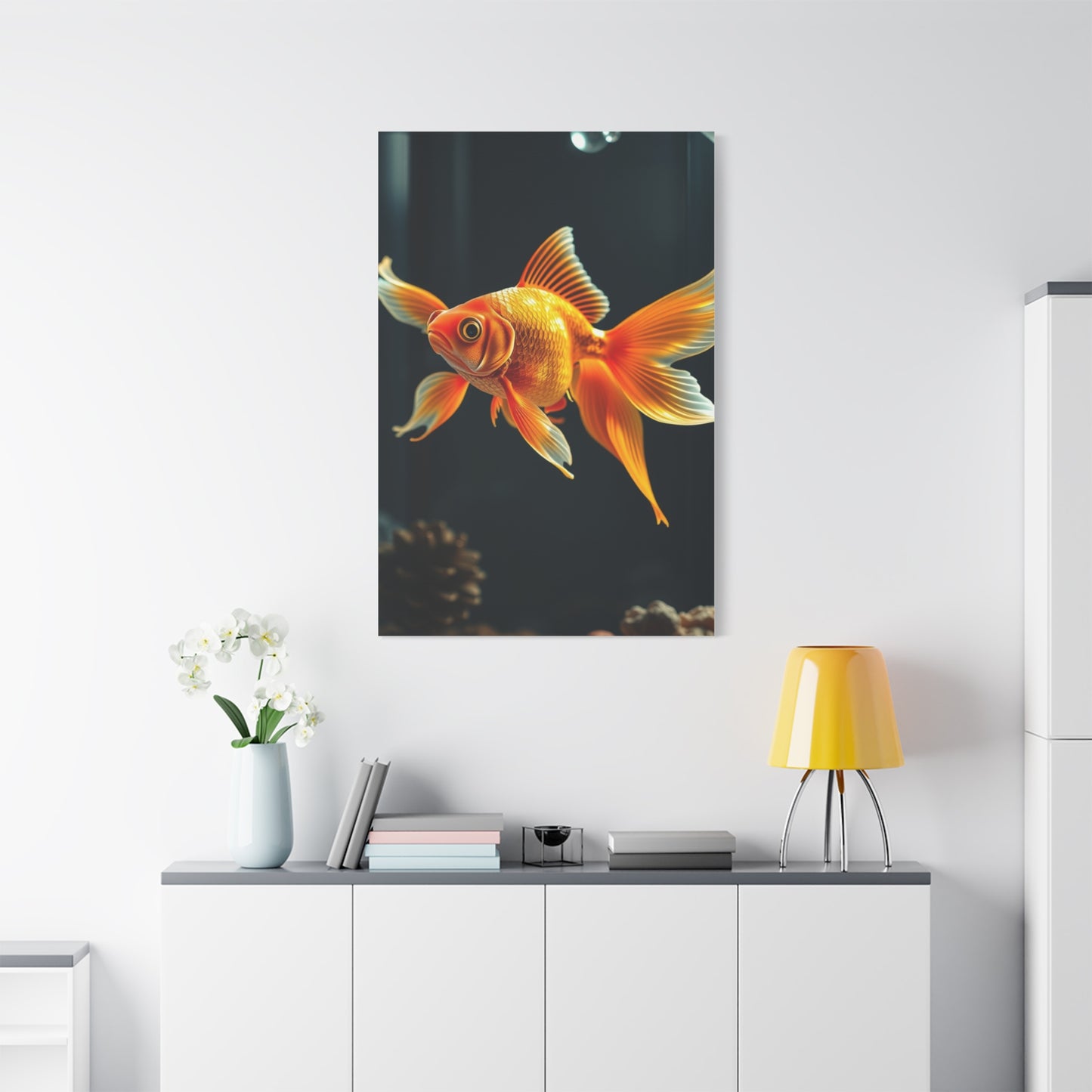 Elite Goldfish Art Vision Wall Art & Canvas Print