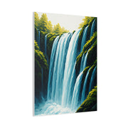 Lush Forest Waterfall Wall Art & Canvas Prints