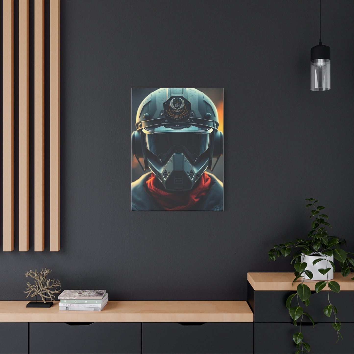 Vision Navy (Military) Art Art Wall Art & Canvas Print