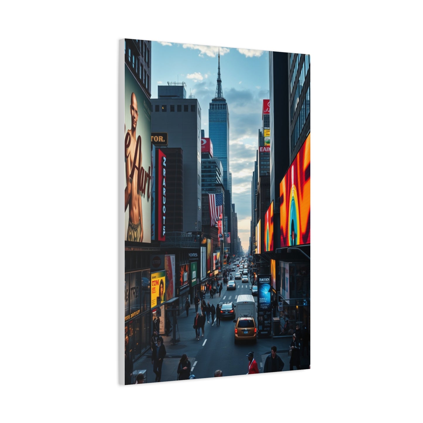 Gotham Nocturne Canvas Wall Art & Canvas Print