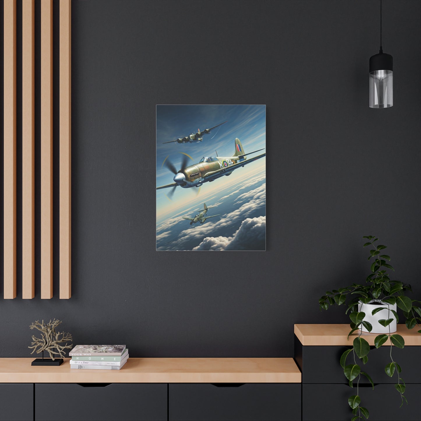 Squadron Sky Formation Wall Art & Canvas Prints