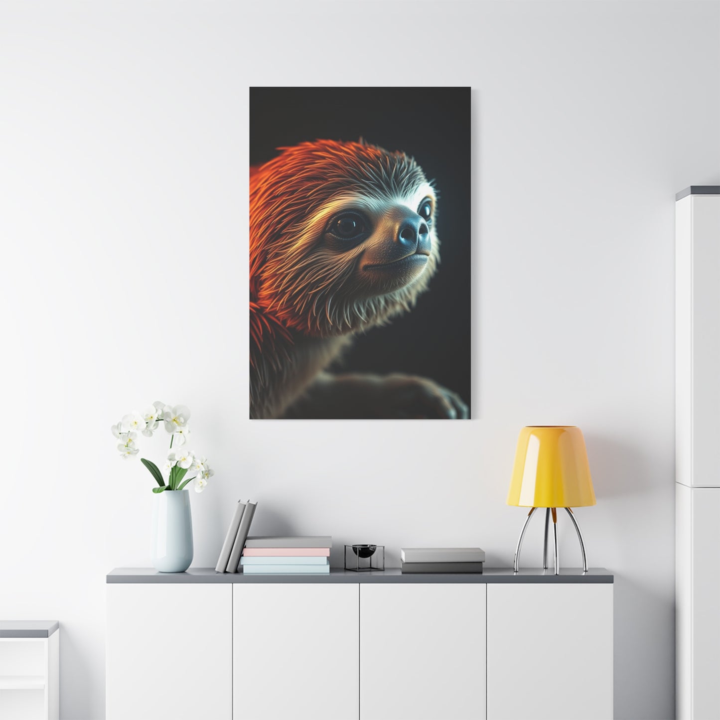 Supreme Sloth Art Collection Wall Art & Canvas Print